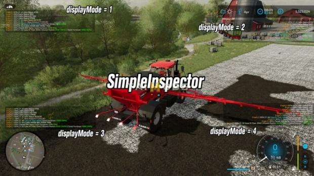 FS22 - Simple Inspector V1.0.2.4 (1.13) FS22 - Simple Inspector V1.0.2.4 (1.13)
