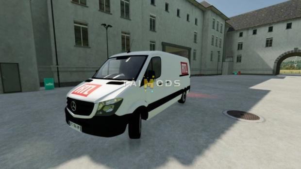 FS22 - Mercedes Sprinter French Radios V4.1 (1.9) FS22 - Mercedes Sprinter French Radios V4.1 (1.9)