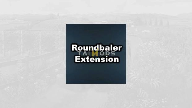 FS22 - Round Baler Extension V2.0.2.0 (1.9) FS22 - Round Baler Extension V2.0.2.0 (1.9)