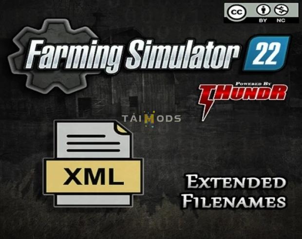 FS22 - Extended Filenames V1.0 (1.9) FS22 - Extended Filenames V1.0 (1.9)