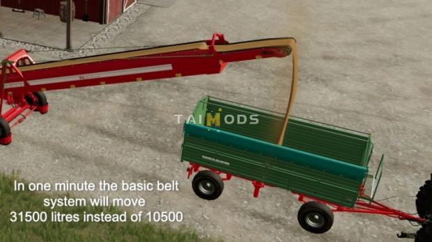 FS22 - Faster Conveyor Belts V1.0 (1.8) FS22 - Faster Conveyor Belts V1.0 (1.8)
