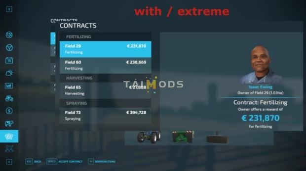 FS22 - Better Wage V1.0 (1.8) FS22 - Better Wage V1.0 (1.8)