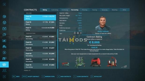 FS22 - Better Contracts V1.2.4.4 (1.7) FS22 - Better Contracts V1.2.4.4 (1.7)