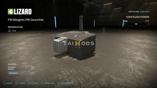 FS22 - Fire Modding Mods XXL Weights Pack V2.0 (1.9) FS22 - Fire Modding Mods XXL Weights Pack V2.0 (1.9)