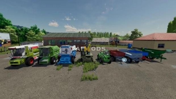 FS22 - Kharon Retro TSZ Pack V1.0 (1.7) FS22 - Kharon Retro TSZ Pack V1.0 (1.7)