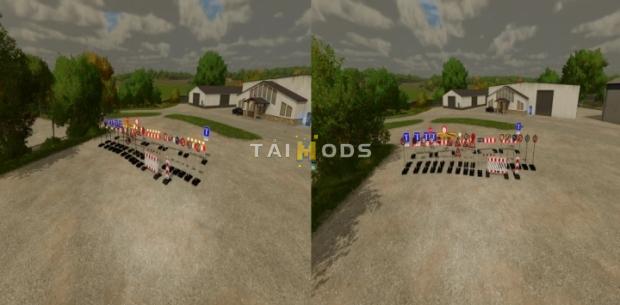 FS22 - Construction Site Pack V2.0 (1.1) FS22 - Construction Site Pack V2.0 (1.1)