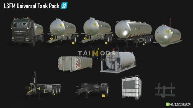 FS22 - LSFM Universal Tankpack V1.0 (1.1) FS22 - LSFM Universal Tankpack V1.0 (1.1)