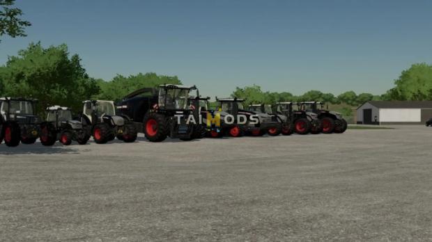 FS22 - Fendt Black Pack V1.1 (1.1) FS22 - Fendt Black Pack V1.1 (1.1)