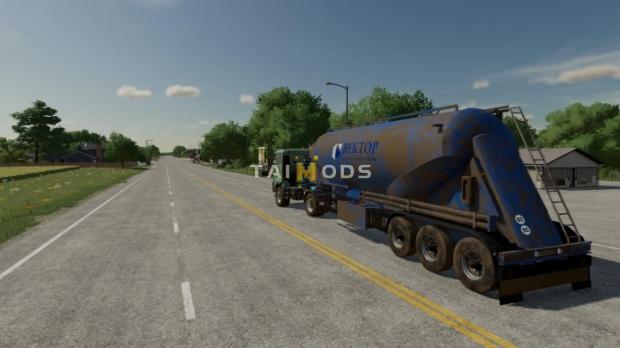 FS22 - Cement Tanker Barrel V2.1 (1.14) FS22 - Cement Tanker Barrel V2.1 (1.14)