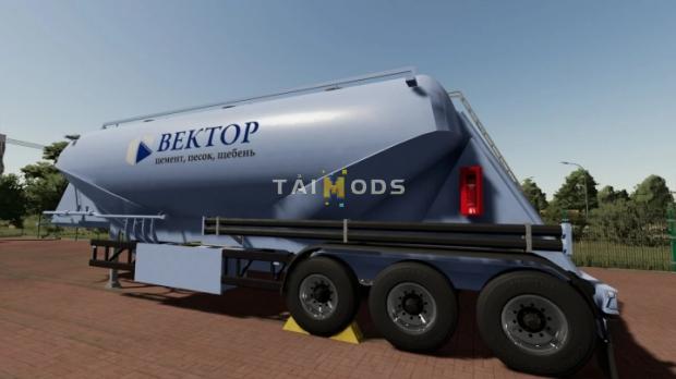 FS22 - Semi-trailer TC Vector V1.0 (1.14) FS22 - Semi-trailer TC Vector V1.0 (1.14)