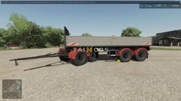 FS22 - 4 Axles European Style Autoload Trailer V1.0 (1.13) FS22 - 4 Axles European Style Autoload Trailer V1.0 (1.13)
