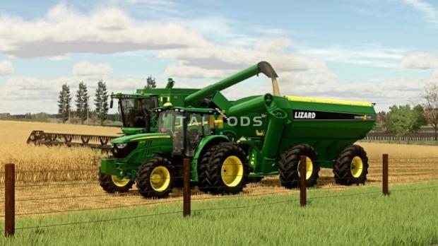 FS22 - Lizard GranMax 3125 Trailer V1.0 (1.13) FS22 - Lizard GranMax 3125 Trailer V1.0 (1.13)