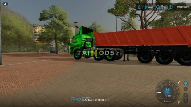 FS22 - Maz-953000-017 Semi-Trailer V2.0 (1.13) FS22 - Maz-953000-017 Semi-Trailer V2.0 (1.13)