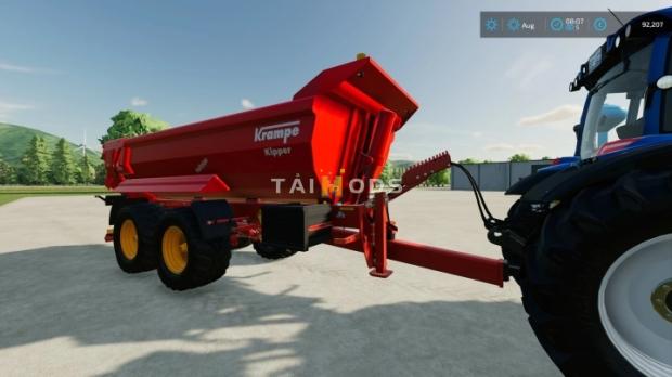 FS22 - Krampe Halfpipe Hp 20 Trailer V1.0 (1.13)