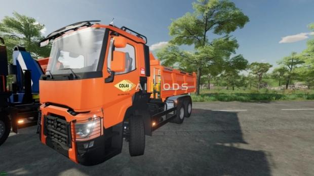 FS22 - Renault C480 Public Works Pack V1.0 (1.14) FS22 - Renault C480 Public Works Pack V1.0 (1.14)