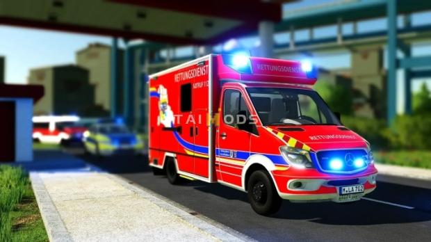 FS22 - Fahrtec Rettungswagen F2-F4 V1.0 (1.14) FS22 - Fahrtec Rettungswagen F2-F4 V1.0 (1.14)