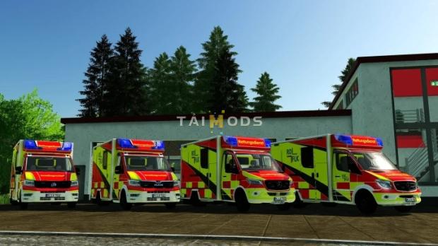 FS22 - Fahrtec Rettungswagen F2-F4 V1.0 (1.14) FS22 - Fahrtec Rettungswagen F2-F4 V1.0 (1.14)