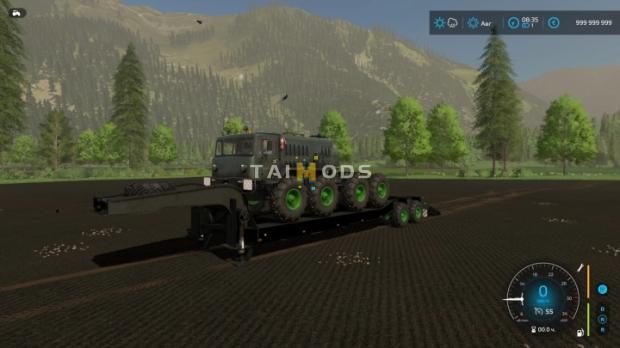 FS22 - Maz 537 Hurricane + Trailer V2.0 (1.14)