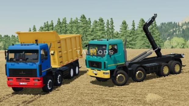 FS22 - MAZ 6516 Dump & IT Runner Trucks V1.0 (1.14) FS22 - MAZ 6516 Dump & IT Runner Trucks V1.0 (1.14)