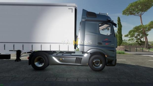 FS22 - Mercedes Actros 2022 - CMA CGM Group V1.0 (1.14) FS22 - Mercedes Actros 2022 - CMA CGM Group V1.0 (1.14)