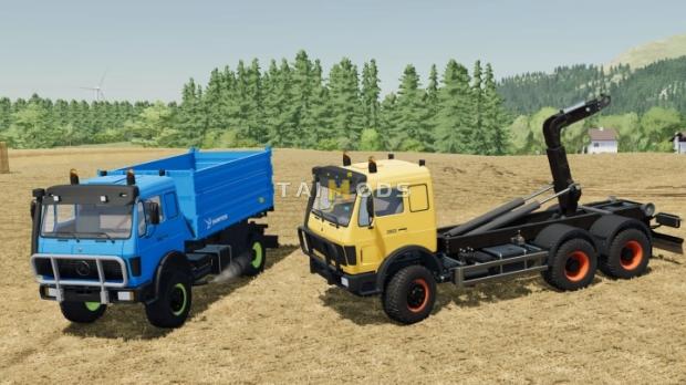 FS22 - Mercedes-Benz Agrar Kipper & IT Runner Trucks V1.0 (1.14) FS22 - Mercedes-Benz Agrar Kipper & IT Runner Trucks V1.0 (1.14)
