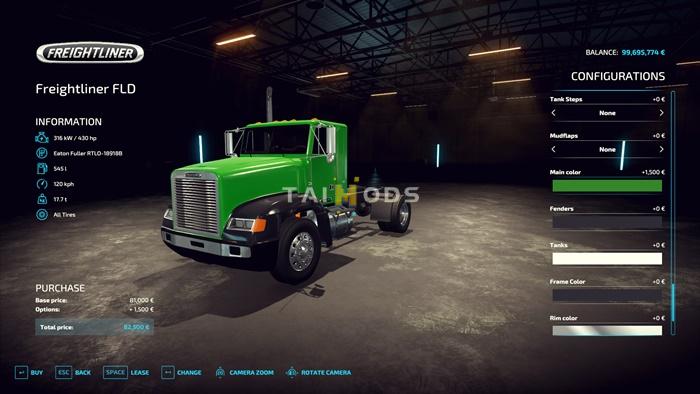 FS22 - Freightline FLD DD13/60 Series V1.0 (1.14) FS22 - Freightline FLD DD13/60 Series V1.0 (1.14)