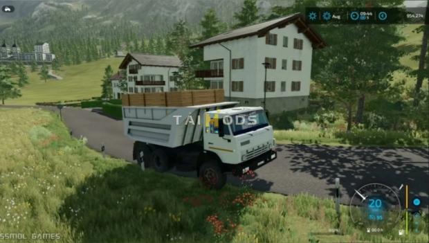 FS22 - Kamaz 55111 Agro Truck V1.0 (1.13) FS22 - Kamaz 55111 Agro Truck V1.0 (1.13)