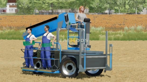 FS22 - Grape Harvester with Harvesting Brigade V1.0 (1.13) FS22 - Grape Harvester with Harvesting Brigade V1.0 (1.13)