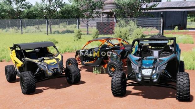 FS22 - CanAm Maverick X3 V1.0 (1.13) FS22 - CanAm Maverick X3 V1.0 (1.13)