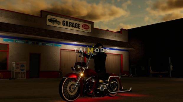 FS22 - Harley Softail V1.0 (1.13) FS22 - Harley Softail V1.0 (1.13)