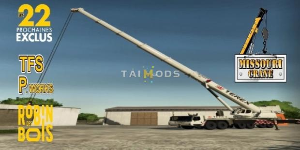FS22 - Liebherr LTM 1300 6.3 Terex V1.0 (1.6) FS22 - Liebherr LTM 1300 6.3 Terex V1.0 (1.6)