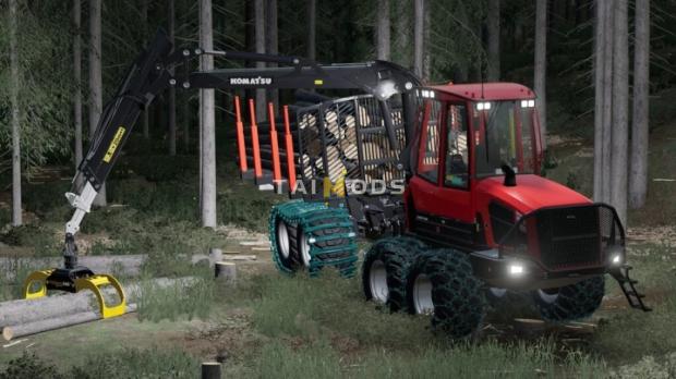 FS22 - Komatsu Forwarder Pack V1.0 (1.5) FS22 - Komatsu Forwarder Pack V1.0 (1.5)