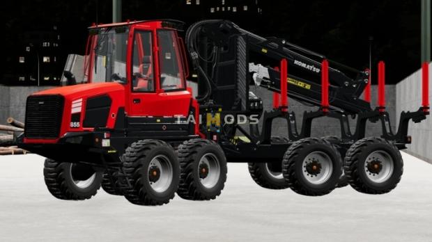 FS22 - Komatsu Forwarder Pack V1.0 (1.5) FS22 - Komatsu Forwarder Pack V1.0 (1.5)