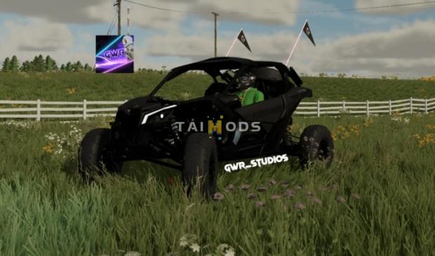 FS22 - CAN AM Maverick Whips Converted V1.0 (1.5) FS22 - CAN AM Maverick Whips Converted V1.0 (1.5)