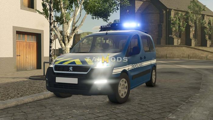 FS25 - Peugeot Partner Gendarmerie V1.0 () FS25 - Peugeot Partner Gendarmerie V1.0 ()