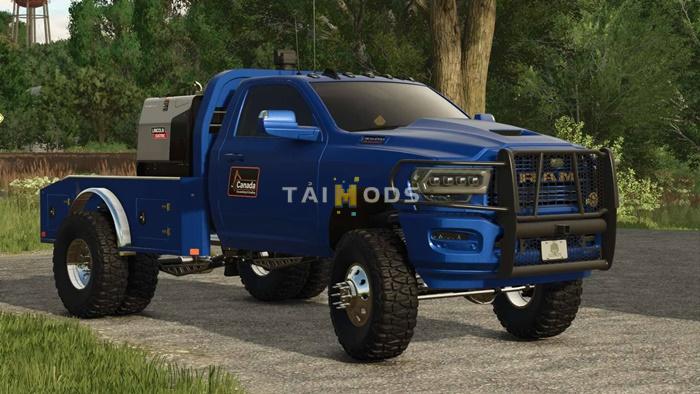 FS25 - 2019 Ram 3500 Flatbed V1.0 () FS25 - 2019 Ram 3500 Flatbed V1.0 ()