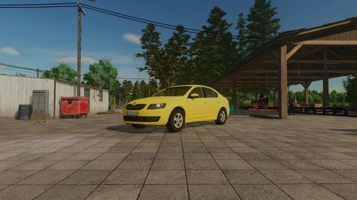 FS25 - Skoda Octavia III V1.0 () FS25 - Skoda Octavia III V1.0 ()