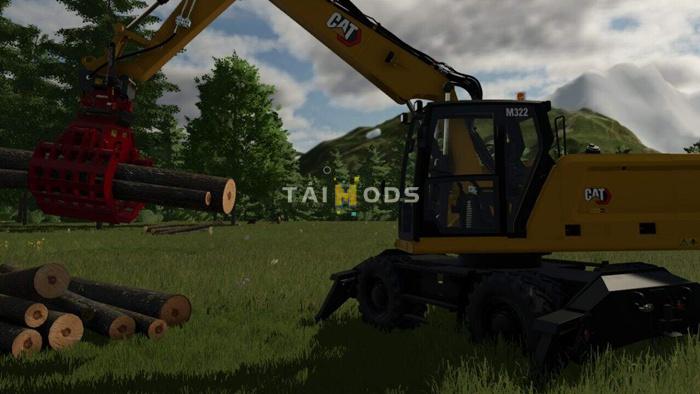 FS25 - CAT M322 V1.2 () FS25 - CAT M322 V1.2 ()