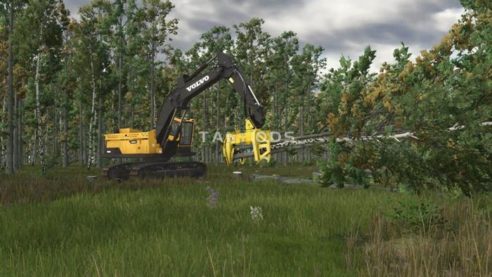 FS25 - John Deere – FD 55 Fellerbuncher Head V1.0 () FS25 - John Deere – FD 55 Fellerbuncher Head V1.0 ()