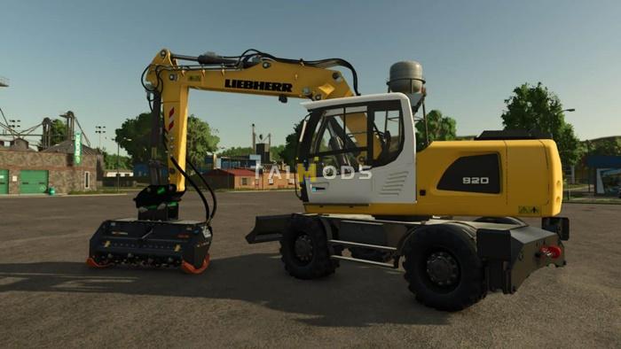 FS25 - Liebherr A 920 Litronic V1.4 () FS25 - Liebherr A 920 Litronic V1.4 ()