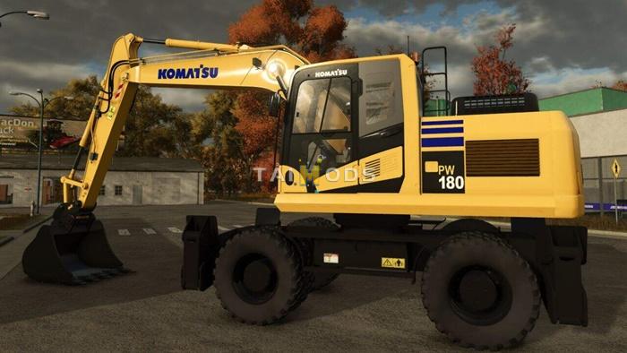 FS25 - Komatsu PW180 V1.0 () FS25 - Komatsu PW180 V1.0 ()