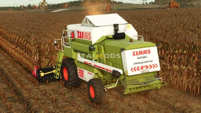 FS25 - Claas Mega 208/218 Harvester V1.0 () FS25 - Claas Mega 208/218 Harvester V1.0 ()