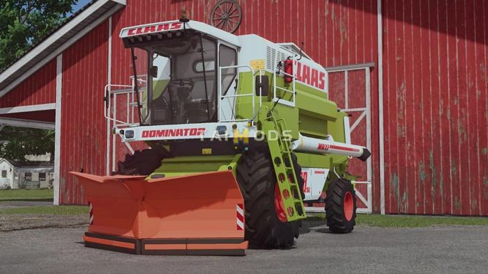 FS25 - Claas Dominator Snowbine V1.0 () FS25 - Claas Dominator Snowbine V1.0 ()