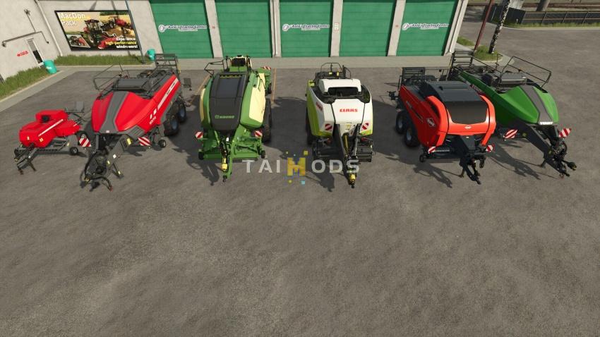 FS25 - Selectable Bale Capacity Pack V1.4 () FS25 - Selectable Bale Capacity Pack V1.4 ()