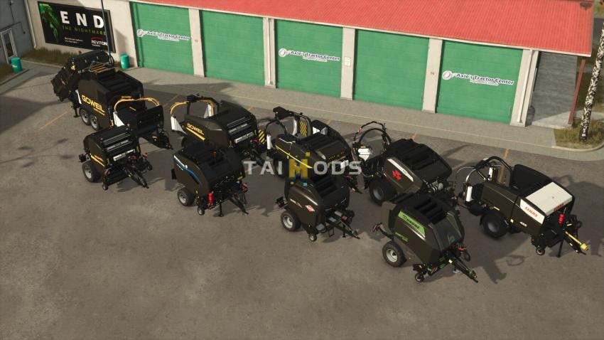FS25 - Round Balers Plus V1.2 () FS25 - Round Balers Plus V1.2 ()