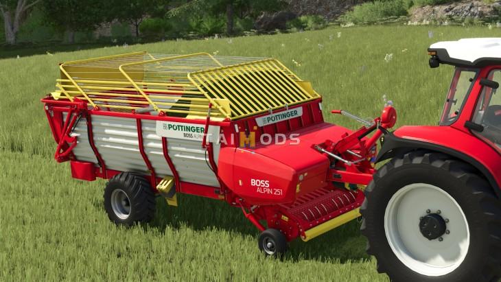 FS25 - Pöttinger BOSS ALPIN Pack V1.0 () FS25 - Pöttinger BOSS ALPIN Pack V1.0 ()