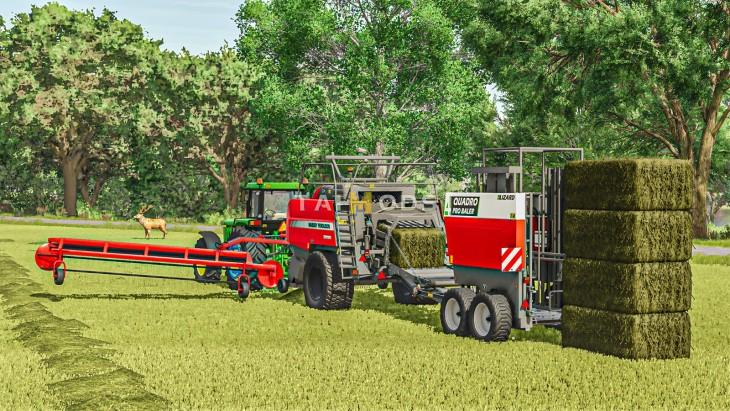 FS25 - Quadro Pro Baler Pack V1.0 () FS25 - Quadro Pro Baler Pack V1.0 ()
