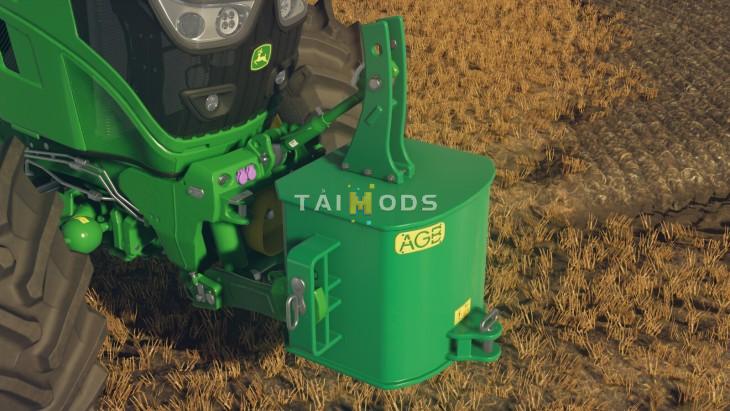 FS25 - AGB Compact Weight V1.0 () FS25 - AGB Compact Weight V1.0 ()