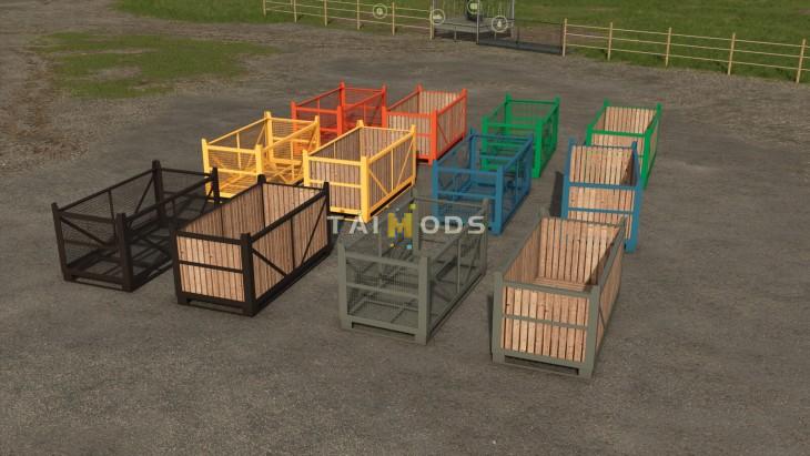 FS25 - Transport Boxes For Vegetables V1.0 () FS25 - Transport Boxes For Vegetables V1.0 ()