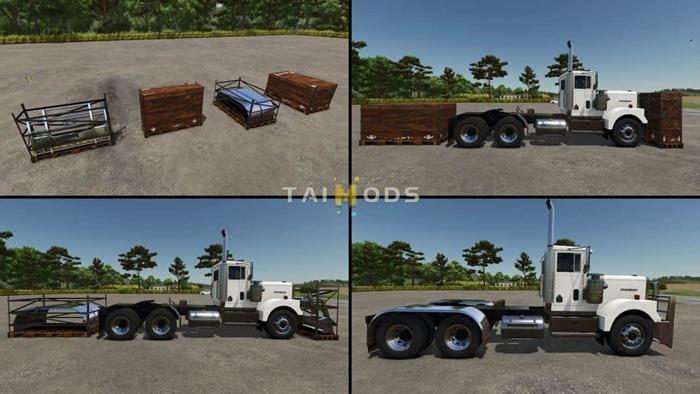 FS25 - TLX Rear Fenders Pack V1.0 () FS25 - TLX Rear Fenders Pack V1.0 ()